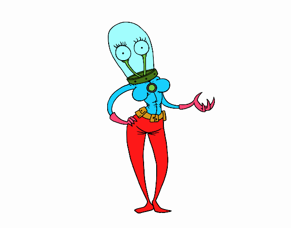 Extraterrestre mujer