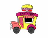 Food truck de hamburguesas