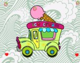 Food truck de helados