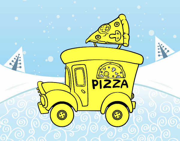 Food truck de pizza