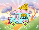 Food truck de pizza