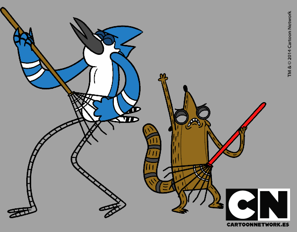 Mordecai y Rigby