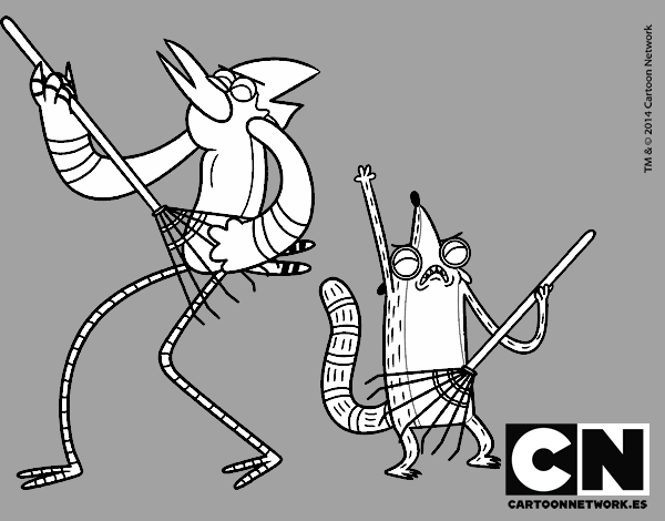 Mordecai y Rigby