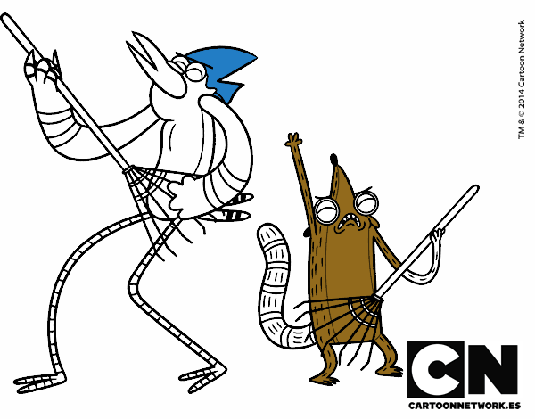 Mordecai y Rigby