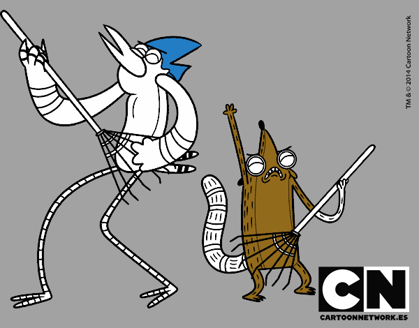 Mordecai y Rigby