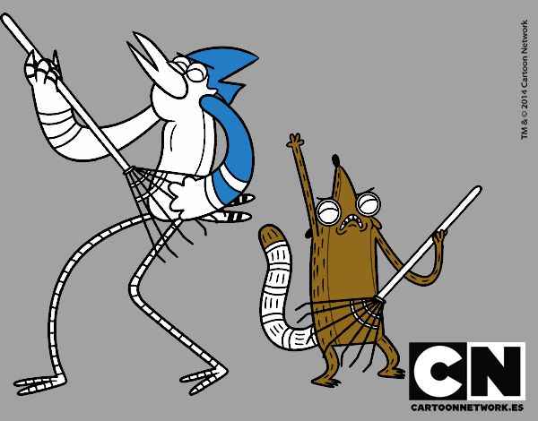 Mordecai y Rigby