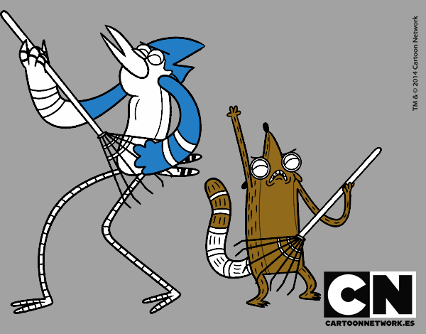 Mordecai y Rigby