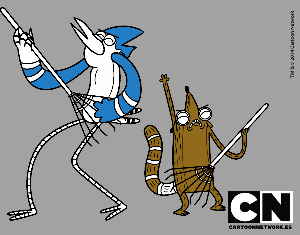 Mordecai y Rigby