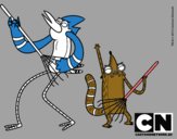 Mordecai y Rigby