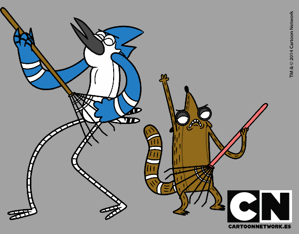 Mordecai y Rigby