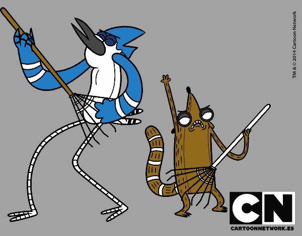 Mordecai y Rigby