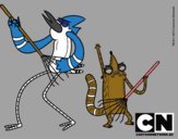 Mordecai y Rigby