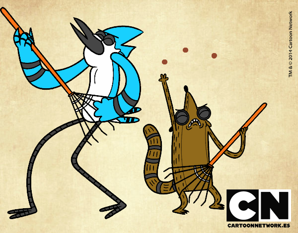 Mordecai y Rigby