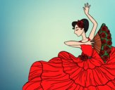 Mujer flamenca