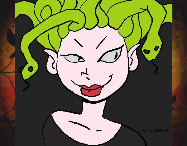 Mujer medusa