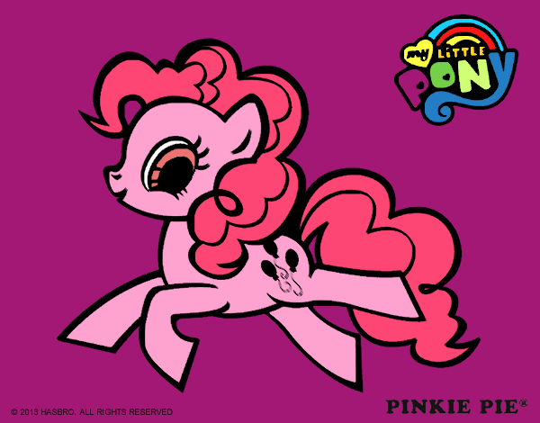 Dibujo Pinkie Pie pintado por emirenita 