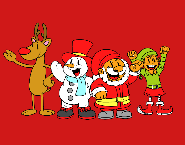 Santa Claus y sus amigos