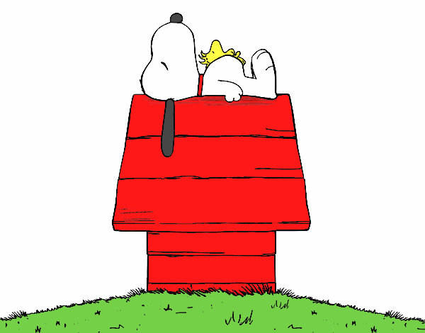 Snoopy durmiendo