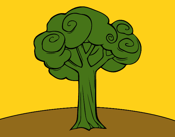 Un árbol grande