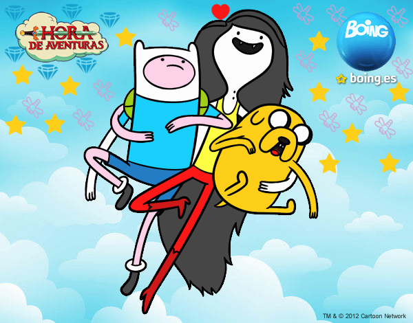 volando con marceline