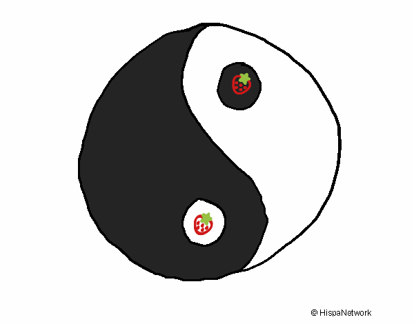 Dibujo De Yin Yang Pintado Por En Dibujos Net El Dia 16 04 16 A