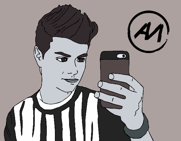 Abraham Mateo selfie