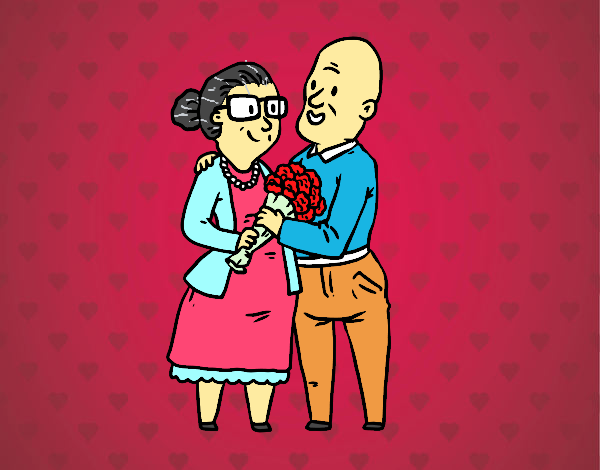 los abuelos enamorados tanlinda pareja