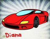 Dibujo Automóvil deportivo pintado por Diana345