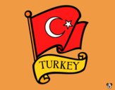 Dibujo Bandera de Turquía pintado por carlosvill