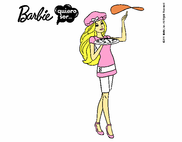 Barbie cocinera