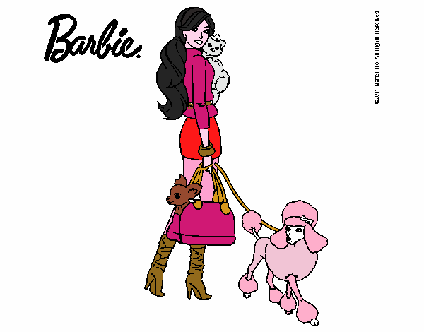 barbie elegante