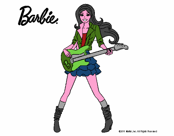 Barbie guitarrista