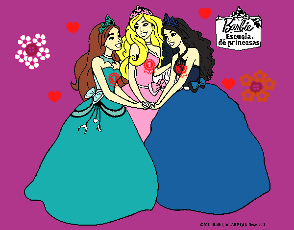 Barbie y sus amigas princesas