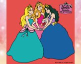 Barbie y sus amigas princesas