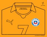 Camiseta del mundial de fútbol 2014 de Chile