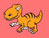 Dinosaurio velociraptor