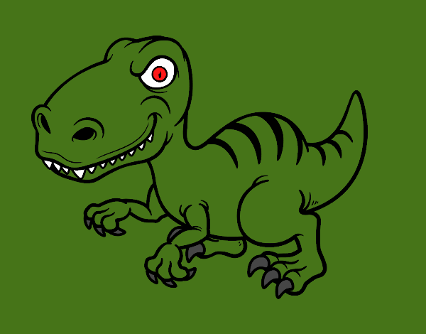 Dinosaurio velociraptor