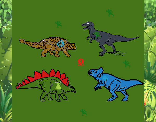 Dinosaurios de tierra