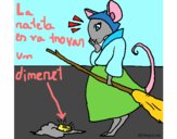 Dibujo La ratita presumida 2 pintado por NucaBoira4