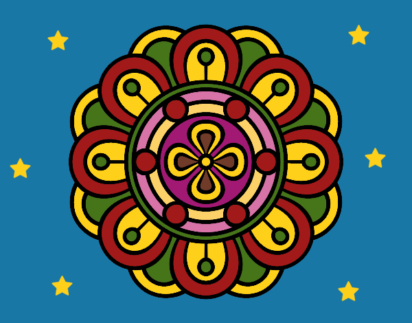 Mandala flor creativa