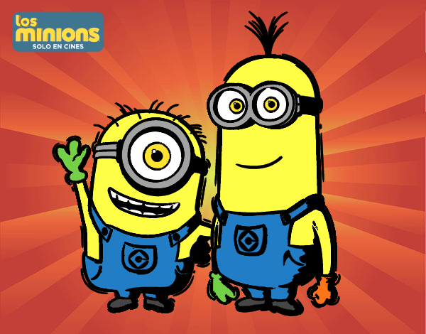 Minions - Carl y Kevin