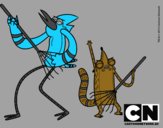 Mordecai y Rigby