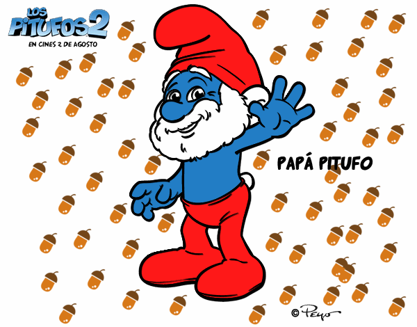 papa pitufo