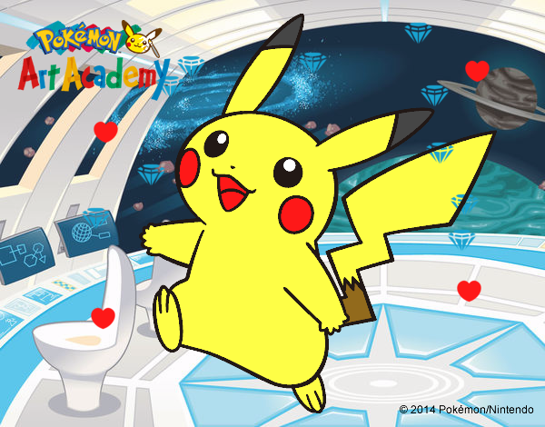 Pikachu en Pokémon Art Academy