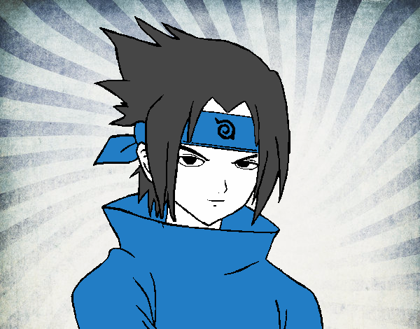 Sasuke enfadado