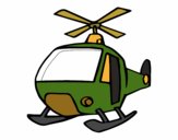 Dibujo Un Helicóptero pintado por neguencho