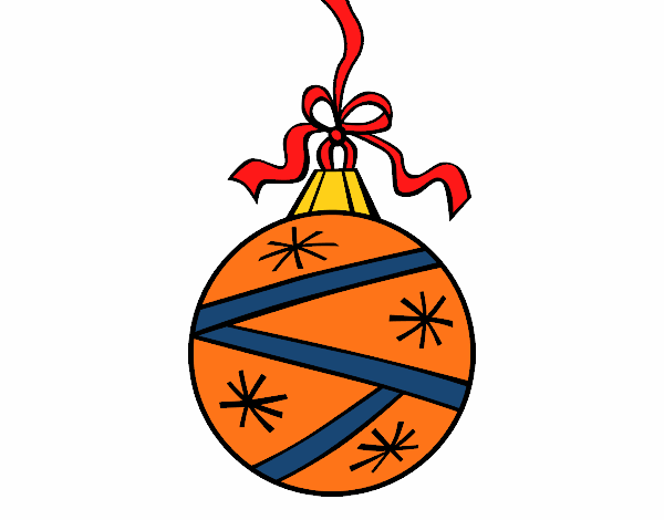 Una bola de Navidad