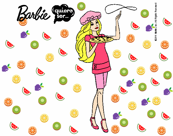 Barbie cocinera