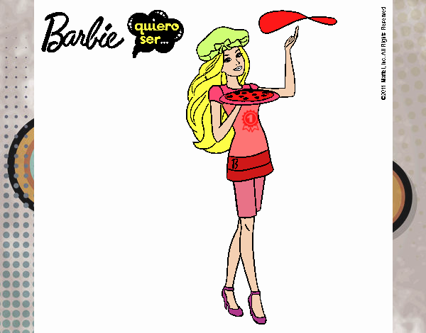 Barbie cocinera