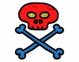 Calavera pirata